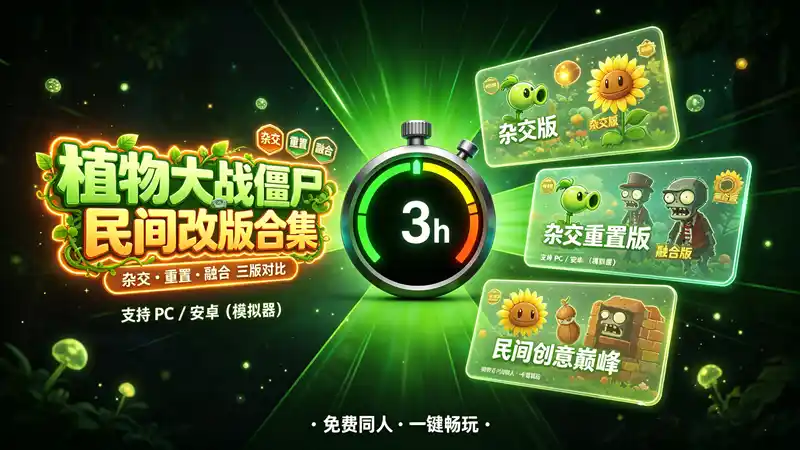 详细阅读:植物大战僵尸融合版、杂交版、杂交重置版 安卓+PC电脑版最新版含关卡构建器 植物大战僵尸融合版、杂交版、杂交重置版 安卓+PC电脑版最新版含关卡构建器